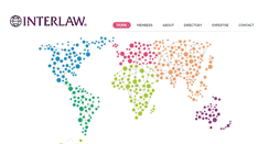 Desktop Screenshot of interlaw.org